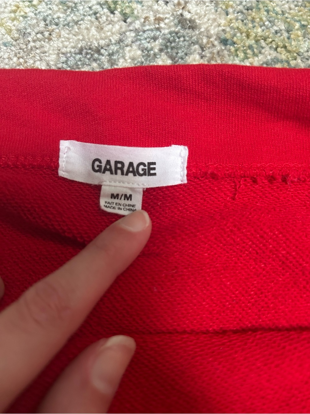 Garage Red Off-the-Shoulder Sweater - Best Offer** - Picture 5 of 5